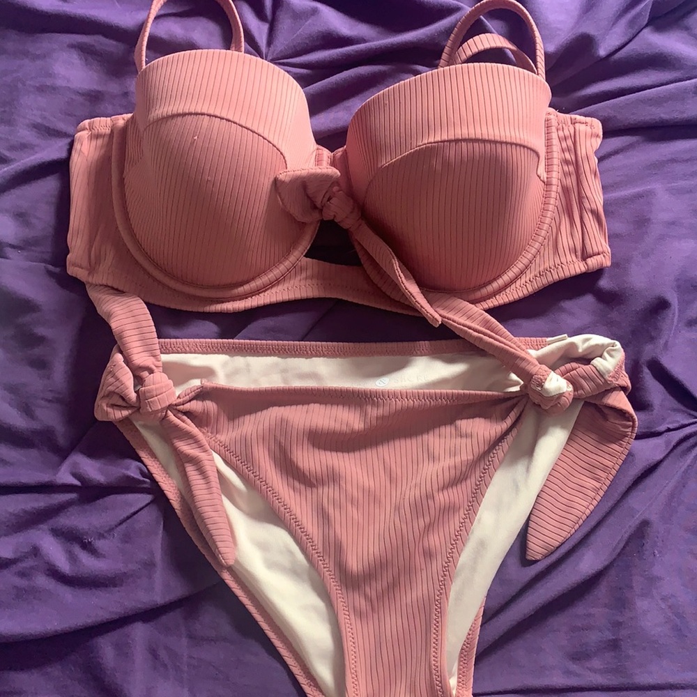 Matching Pink Bikini